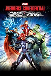 Avengers Confidential Black Widow & Punisher (2014) ขบวนการอเวนเจอร์ส- แบล็ควิโด-300x450